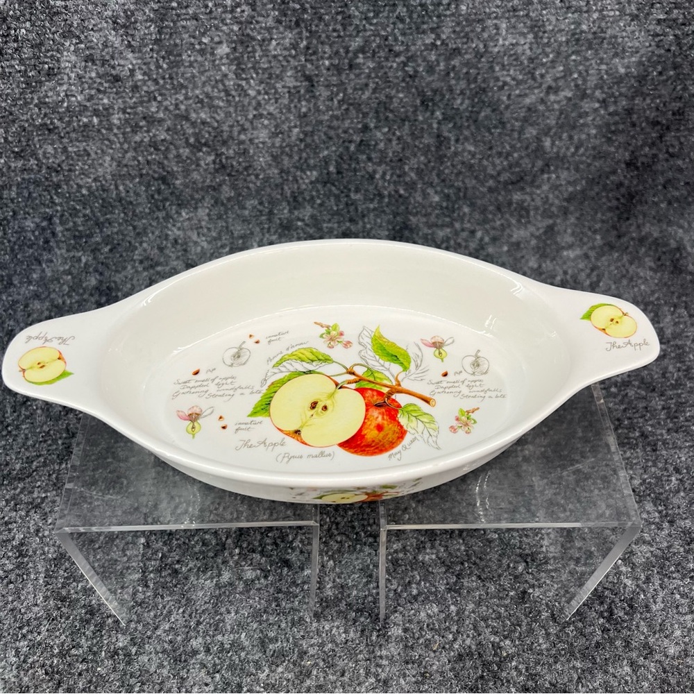 Kent Pottery New Fruit Collection-Apple Au Gratin Casserole Bakery Dish
